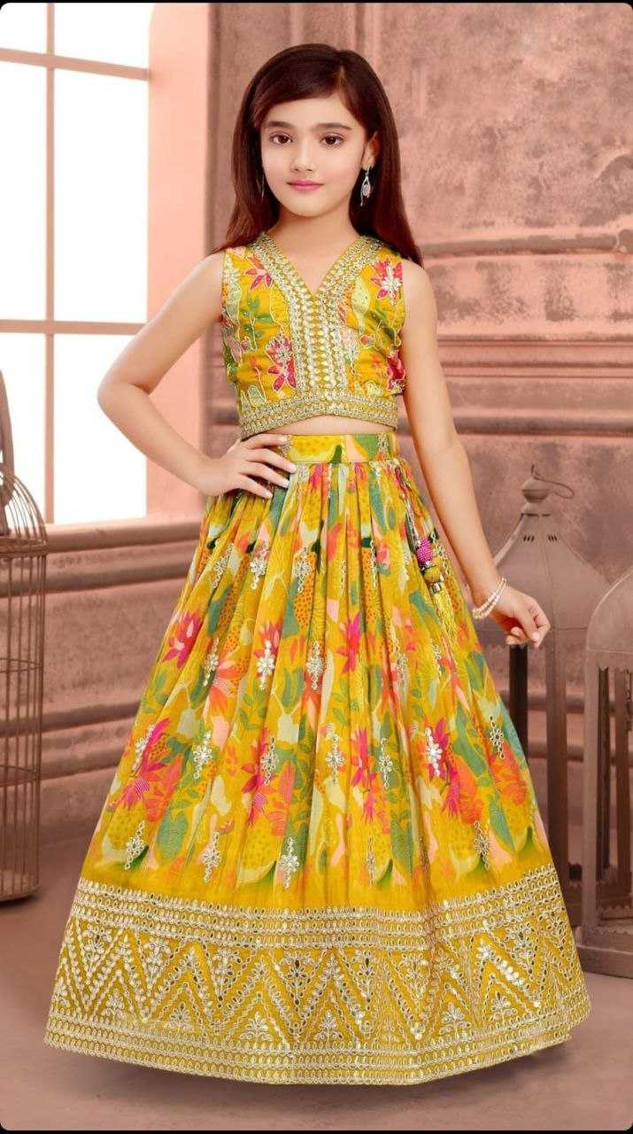 YNF FAUX GEORGETTE KESH168 MNT02 KIDS WEAR WHOLESALE KIDS LEHENGA KIDS ETHNIC WEAR KIDS TRADITIONAL OUTFITS KIDS LEHENGA CHOLI KIDS FESTIVE WEAR KIDS WEDDING OUTFITS MANUFACTURER