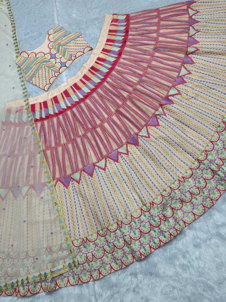 YNF HEAVY SILK KESH157 1660 LEHENGAS WHOLESALE TRADITIONAL WEDDING EMBROIDERED LEHENGAS MANUFACTURER