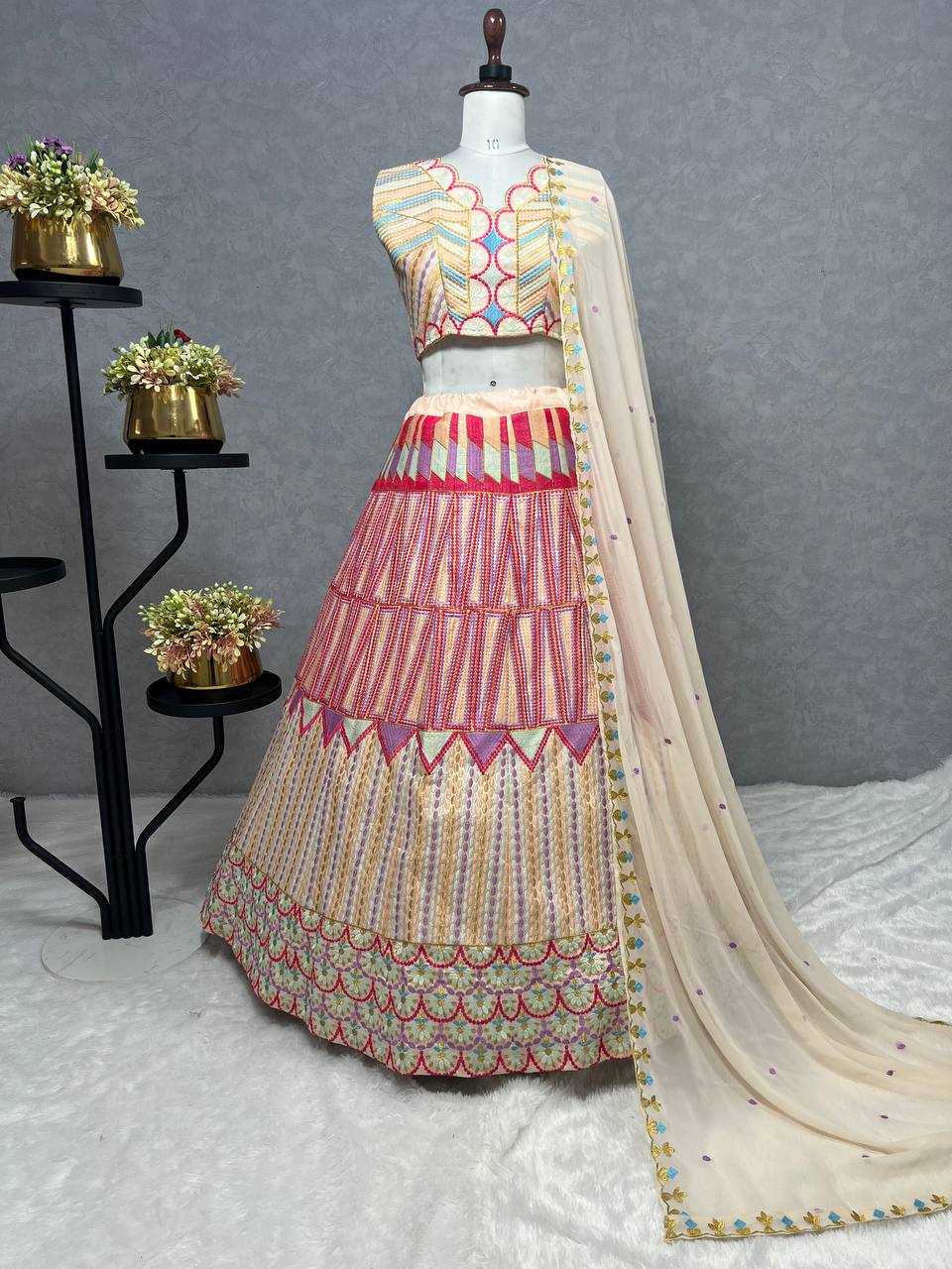 YNF HEAVY SILK KESH157 1660 LEHENGAS WHOLESALE TRADITIONAL WEDDING EMBROIDERED LEHENGAS MANUFACTURER