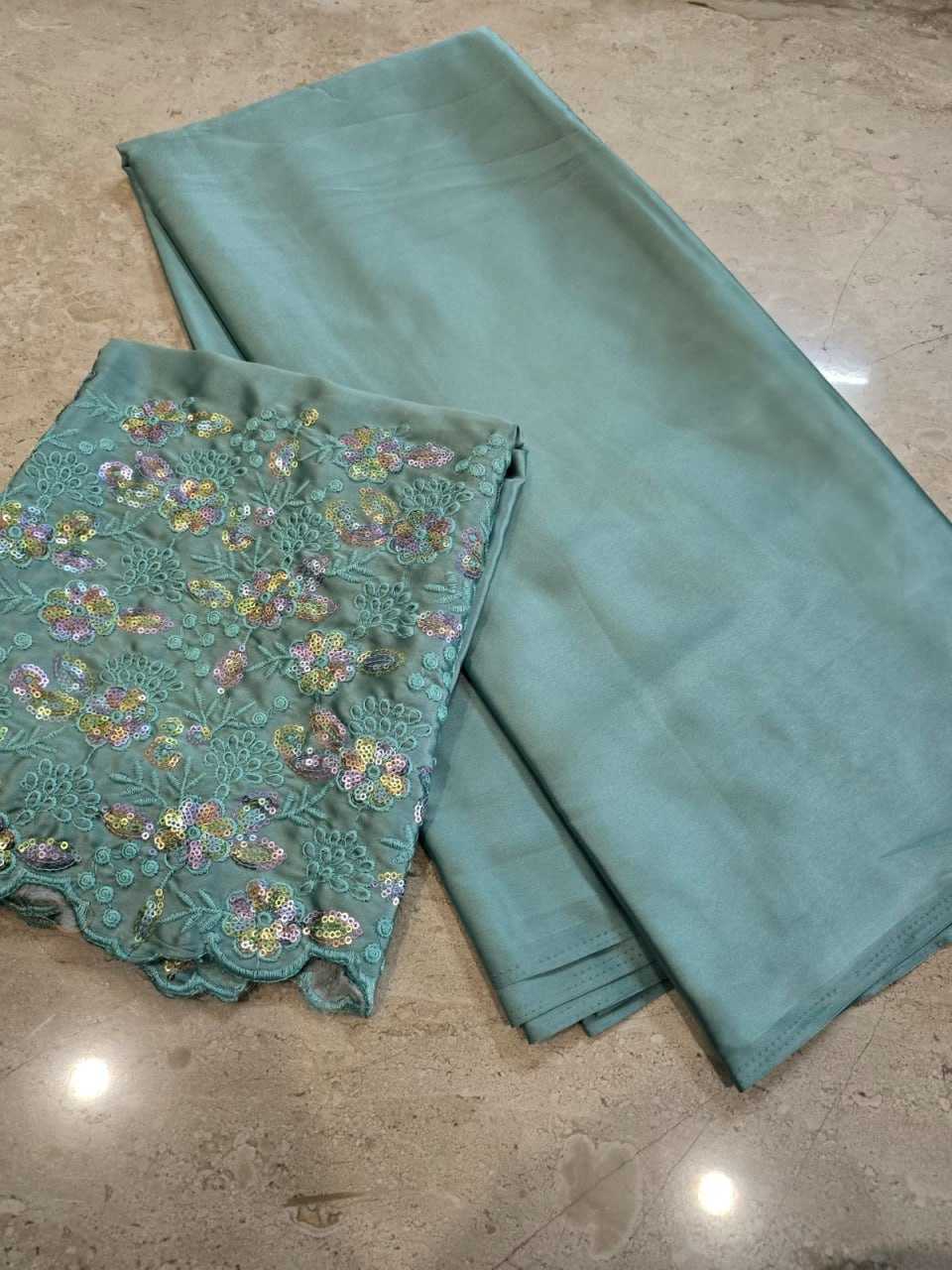 YNF JAPAN SARTIN KESH195 103 SAREES WHOLESALE FANCY CRAPE SATIN PLAIN SOLID SAREES  MANUFACTURER