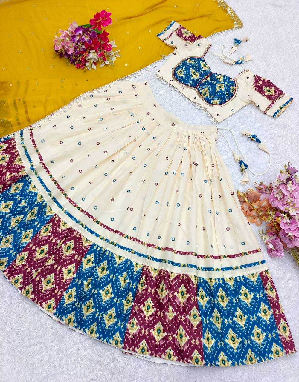 YNF PURE COTTON KESH156 1115 LEHENGAS WHOLESALE TRADITIONAL PRINTED LEHENGAS MANUFACTURER