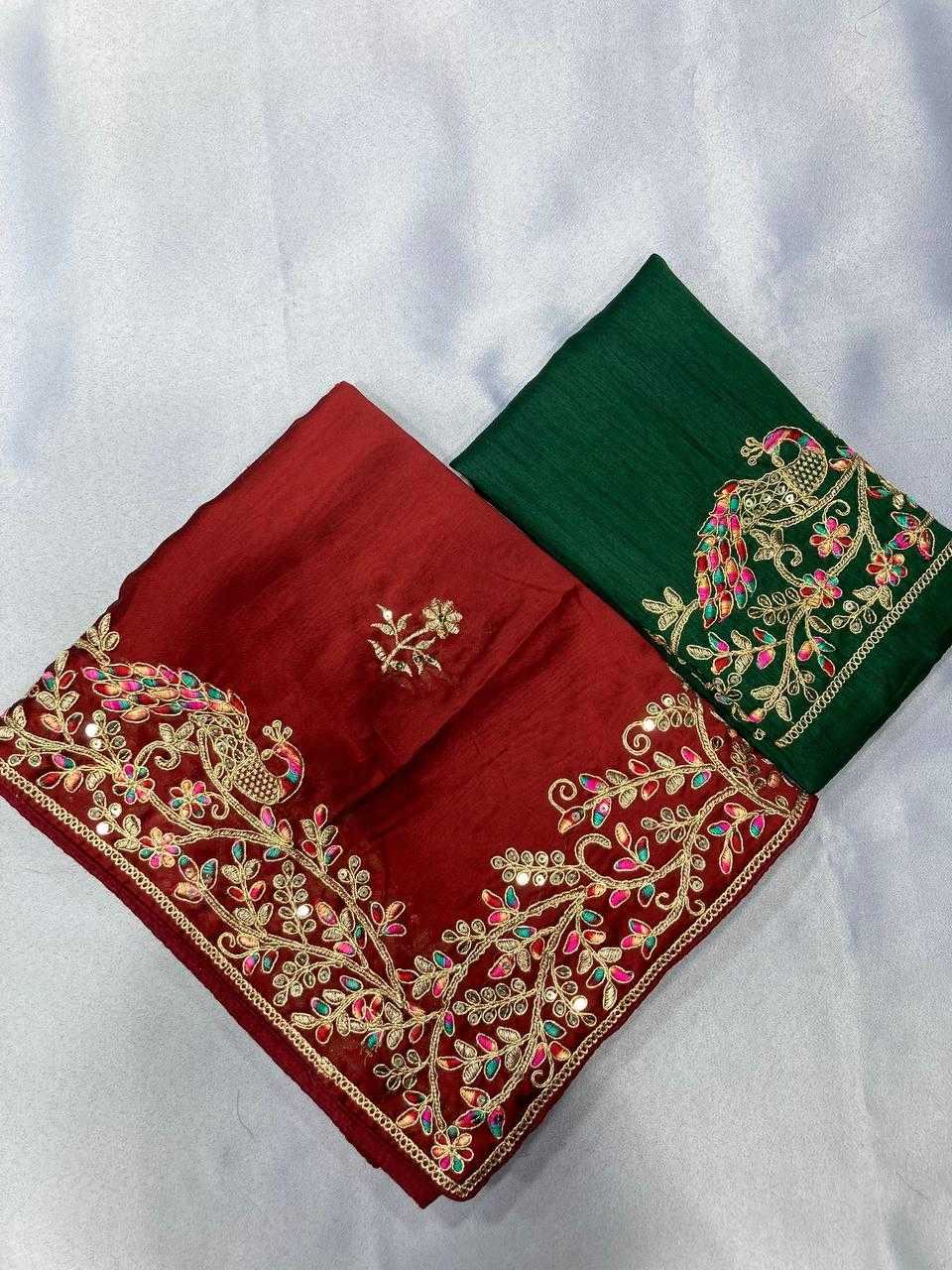 YNF RANGOLI SILK RIN188 Asopalav SAREES WHOLESALE DESIGNER WORK EMBROIDERED DIWALI COLLECTIONS WEDDING SAREES MANUFACTURER