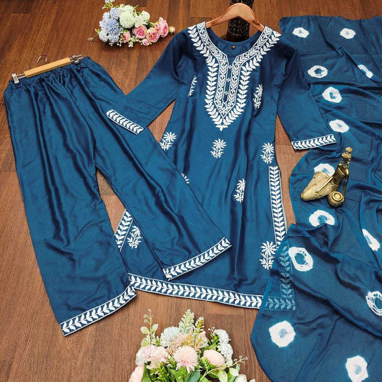 YNF REYON COTTON KESH211 LDY14 SUITS & DRESSES WHOLESALE EMBROIDERED COTTON PARTY WEAR LONG KURTIS BLUE SALWAR SUITS MANUFACTURER