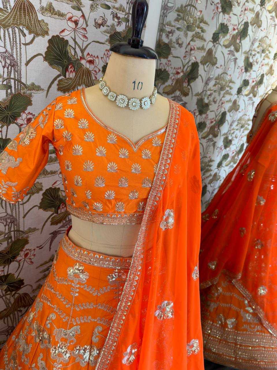 YNF SILK RIN161 5026 LEHENGAS WHOLESALE FANCY SILK LEHENGAS MANUFACTURER