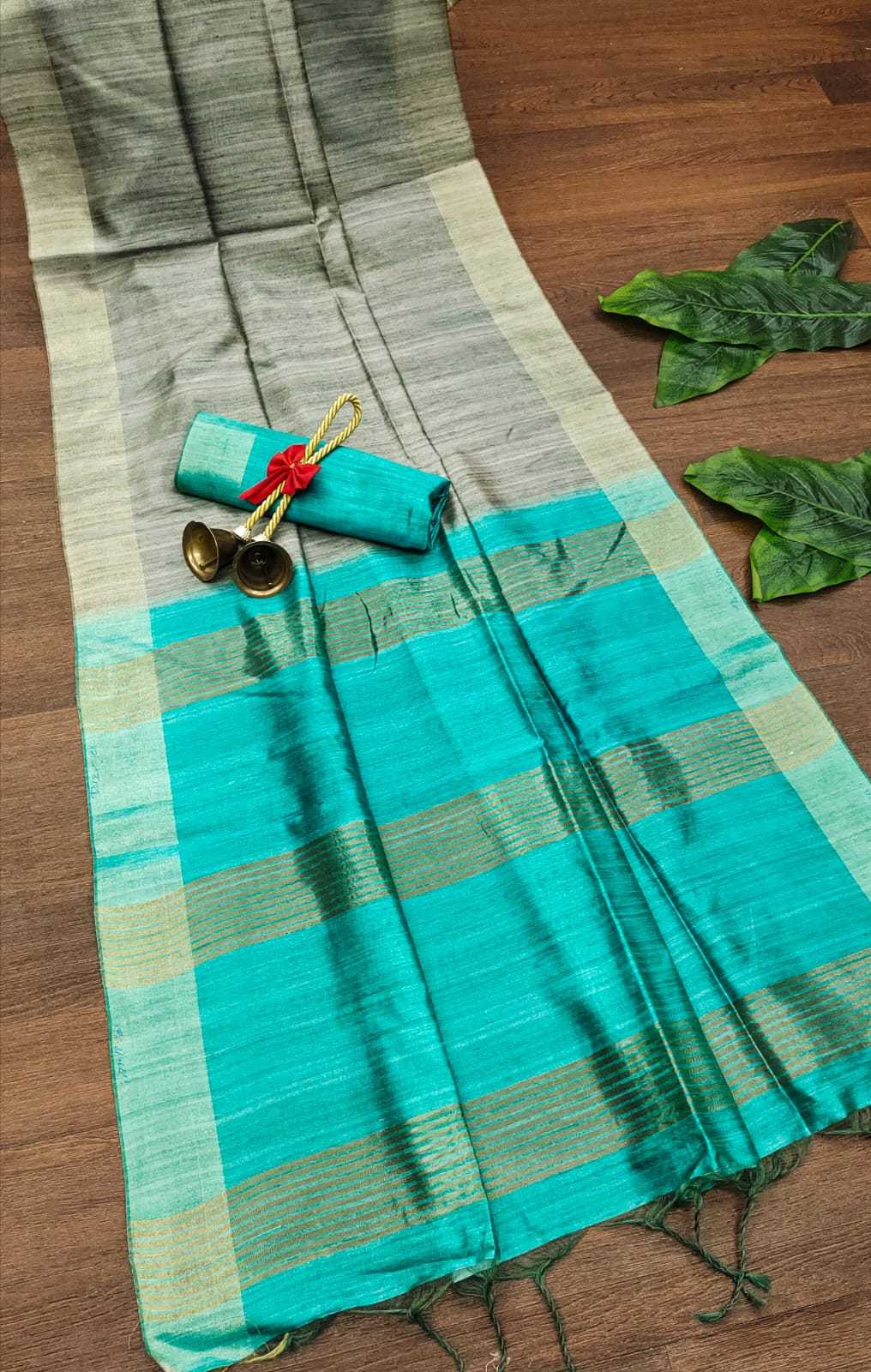 YNF TUSSAR SILK KESH166 RWS07 SILK SAREES WHOLESALE SOFT SILK TUSSAR SILK ZARI BORDER SILK SAREES MANUFACTURER