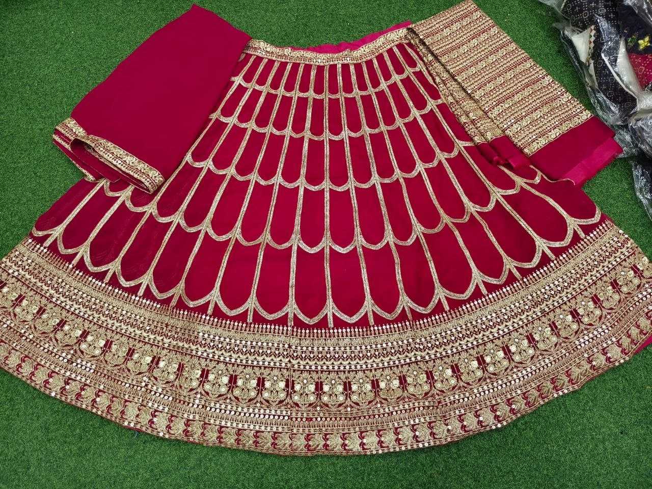 YNF VICHITRA SILK KESH179 AHB38 LEHENGAS WHOLESALE SILK TRADITIONAL EMBROIDERED LEHENGAS MANUFACTURER