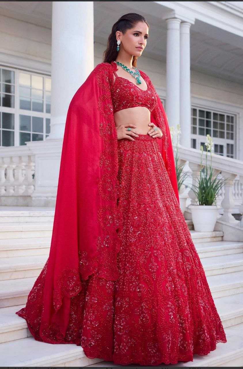 YNF VICHITRA SILK RIN121 997 LEHENGAS WHOLESALE DESIGNER WEDDING EMBROIDERED LEHENGAS MANUFACTURER