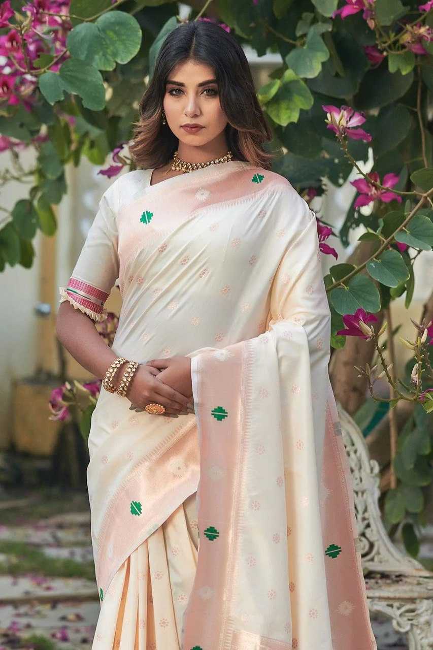 YNF ZARI SILK KESH162 VRT91 SILK SAREES WHOLESALE SOFT SILK PURE ZARI SILK PURE SILK SAREES WITH GOLD BORDERES WHITE SILK SAREES MANUFACTURER