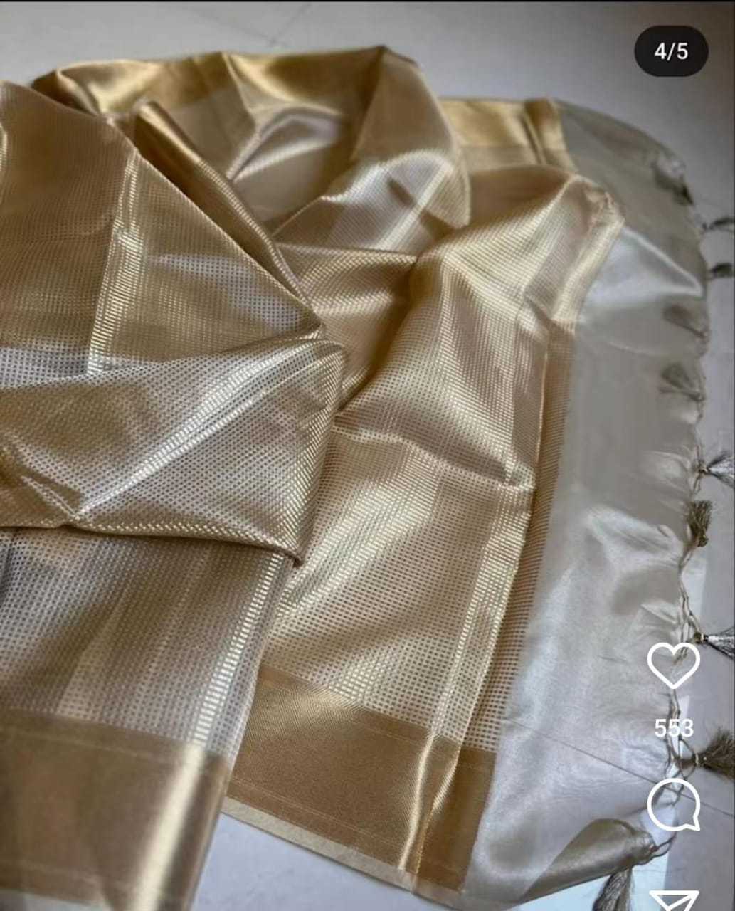 YNF BANARASI SILK KESH131 NAYANTHARA TISSUE SILK SAREES WHOLESALE BANARASI SILK SOFT SILK TRADITIONAL SILK SAREES WITH GOLD BORDERS GOLDEN SILK SAREES MANUFACTURER