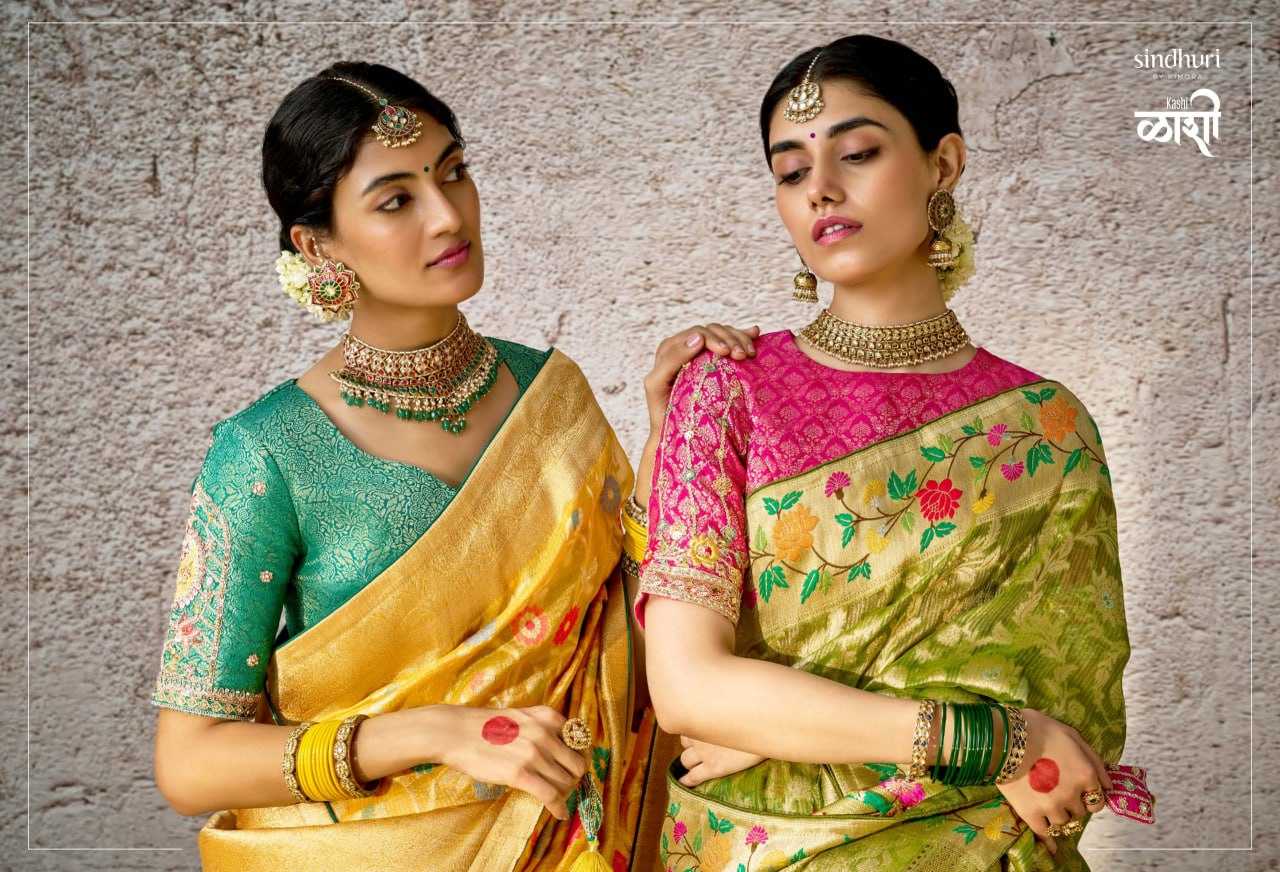 YNF BANARASI SOFT SILK KESH113 Kashi CLOTHING BRANDS WHOLESALE KIMORA SAREES MANUFACTURER
