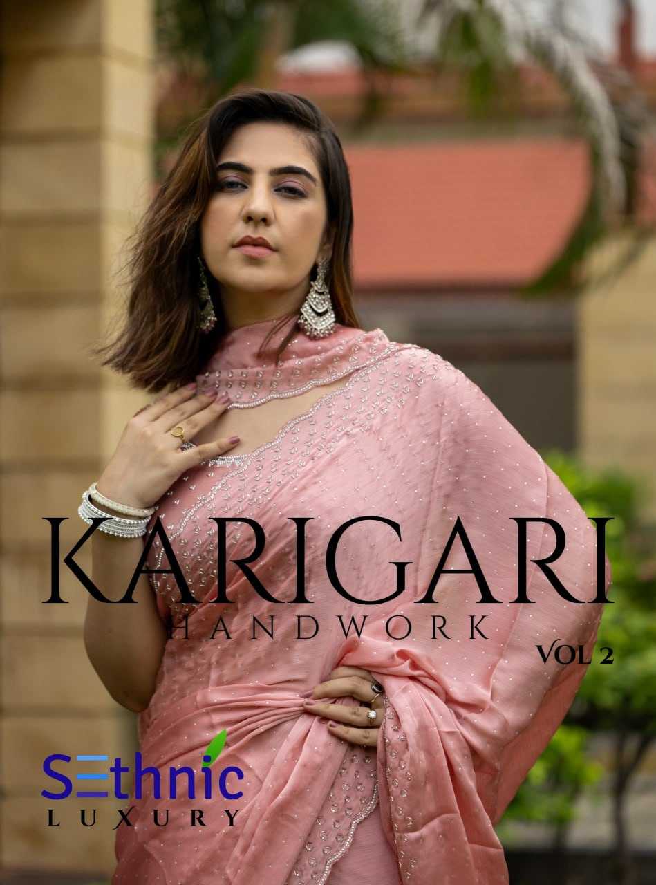 YNF CHINON KESF113 Karigari Vol-2 CLOTHING BRANDS WHOLESALE SETHNIC LIFESTYLE SAREES MANUFACTURER