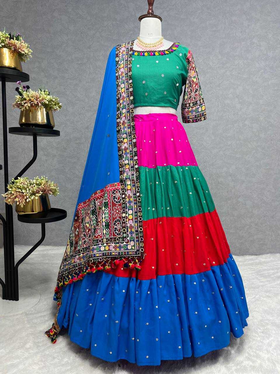 YNF COTTON KESH228 548 LEHENGAS WHOLESALE TRADITIONAL LEHENGA WITH DUPATTA LEHENGA WITH BLOUSE LEHENGAS MANUFACTURER