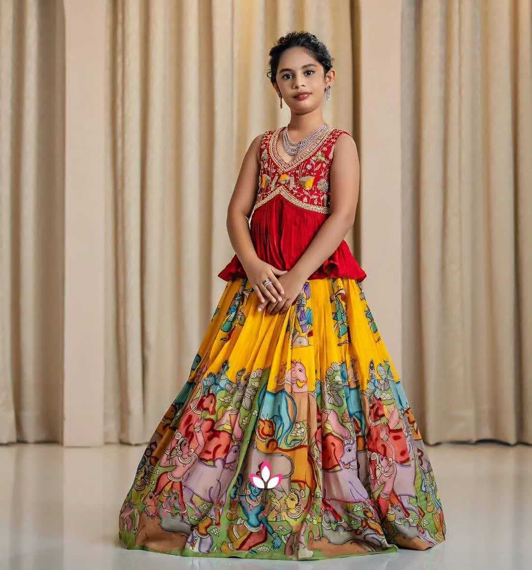 YNF FAUX GEORGETTE KESH168 MNT39 KIDS WEAR WHOLESALE KIDS LEHENGA KIDS TRADITIONAL OUTFITS KIDS LEHENGA CHOLI KIDS FESTIVE WEAR KIDS WEDDING OUTFITS MANUFACTURER