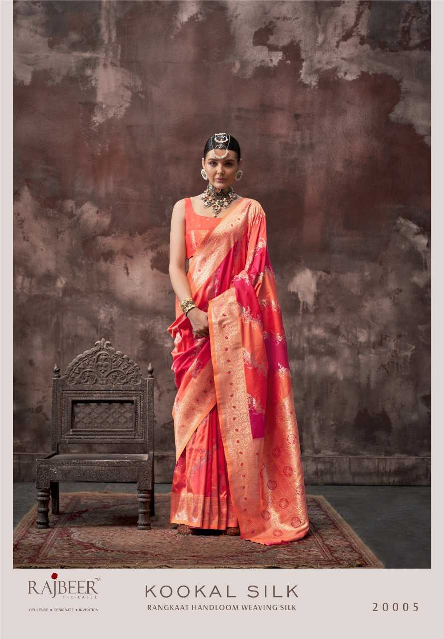 YNF HANDLOOM SILK RAJBEER KESH235 20000 SERIES CLOTHING BRANDS WHOLESALE SAREES MANUFACTURER