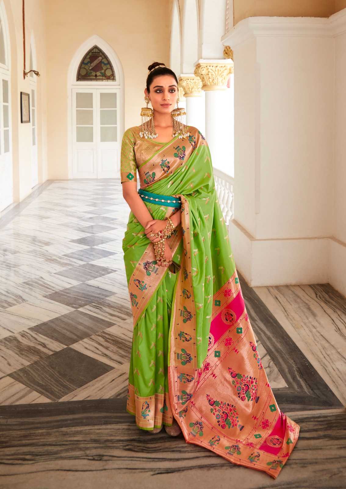 YNF HEAVY SILK RAJPATH KESH235 RajYog CLOTHING BRANDS WHOLESALE SAREES MANUFACTURER