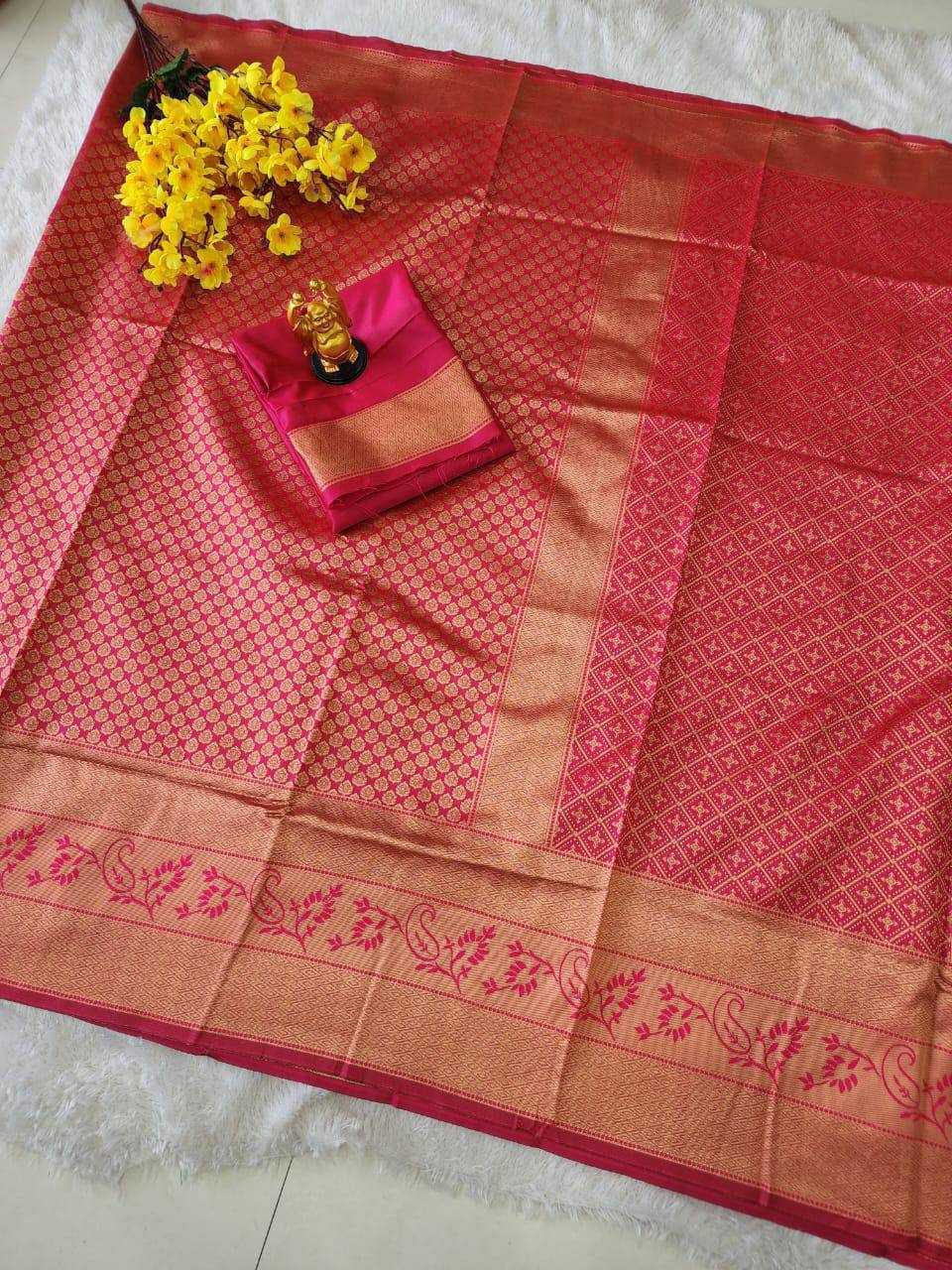 YNF LICHI SILK RIN179 408 SILK SAREES WHOLESALE DOLA SILK ZARI BORDER PINK SILK SAREES MANUFACTURER