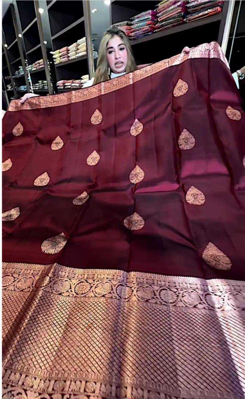 YNF LICHI SILK RIN179 759 SAREES WHOLESALE BANARASI SILK DESIGNER SILK ZARI BORDER SILK  SAREES MANUFACTURER