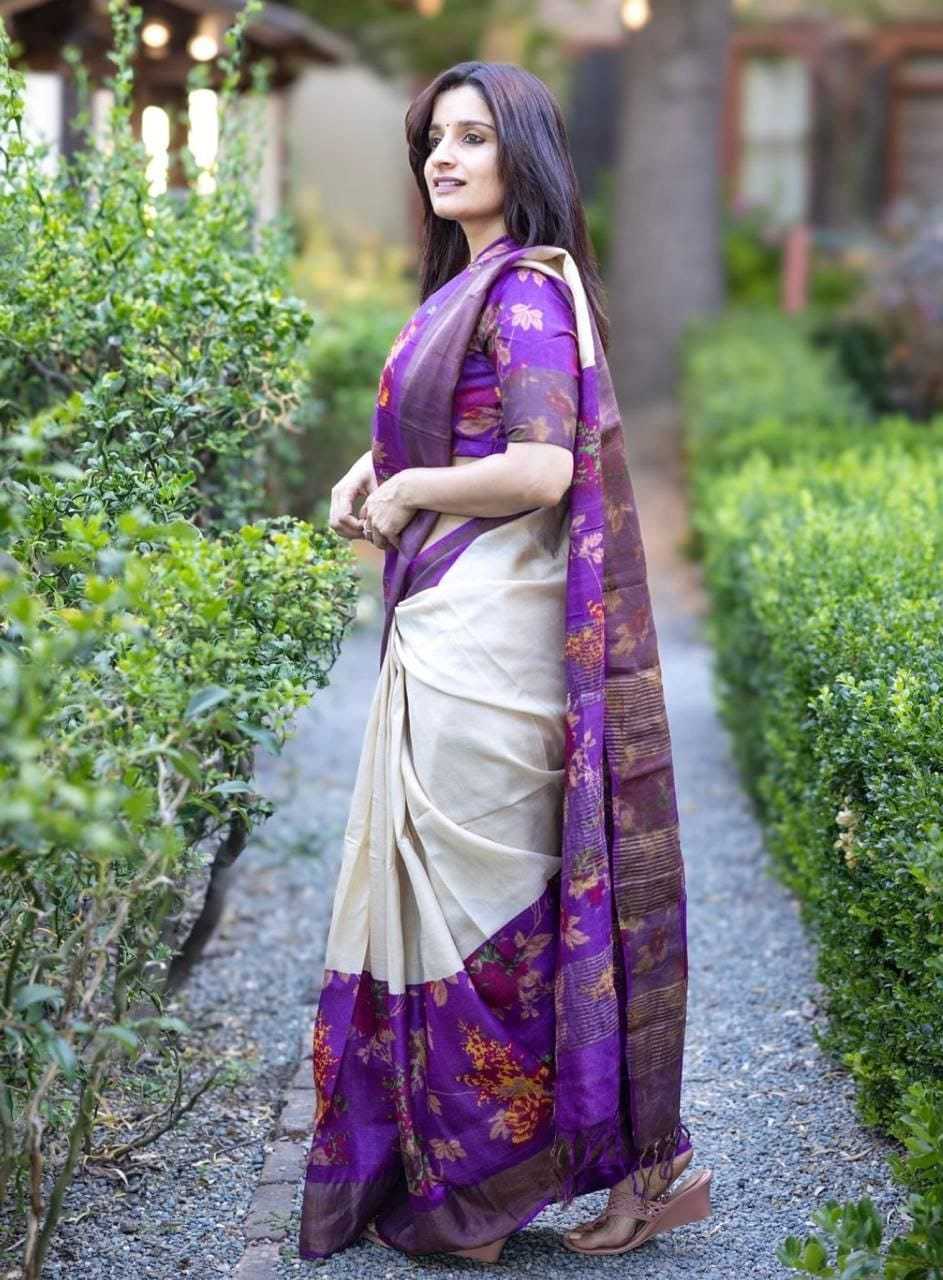 YNF LINEN KESH223 477 SAREES WHOLESALE PRINTED ZARI BORDER LINEN SAREES MANUFACTURER