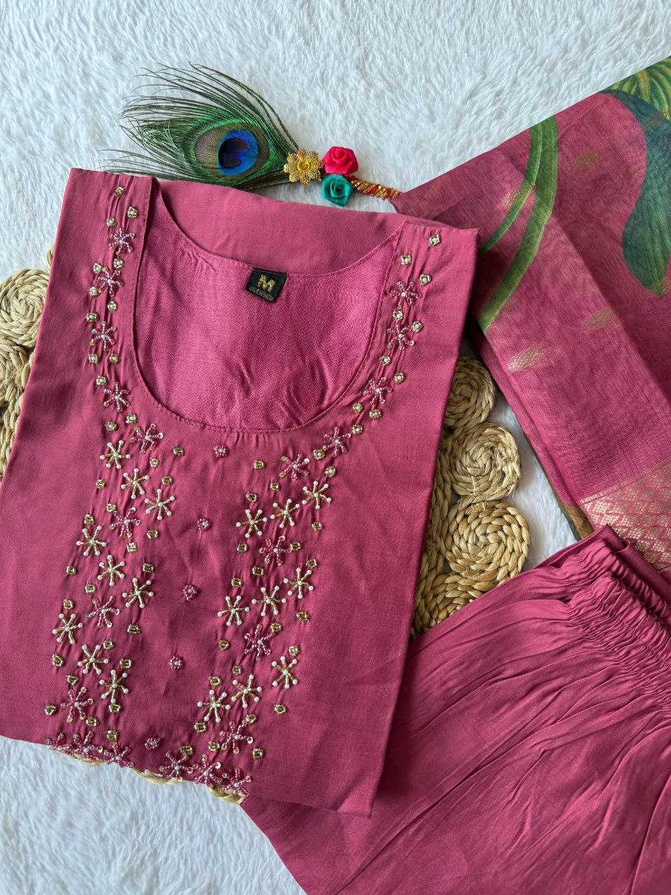 YNF PREMIUM ROMAN SILK KESH137 356 SUITS & DRESSES WHOLESALE LADIES SILK LONG KURTI PINK SALWAR SUITS MANUFACTURER