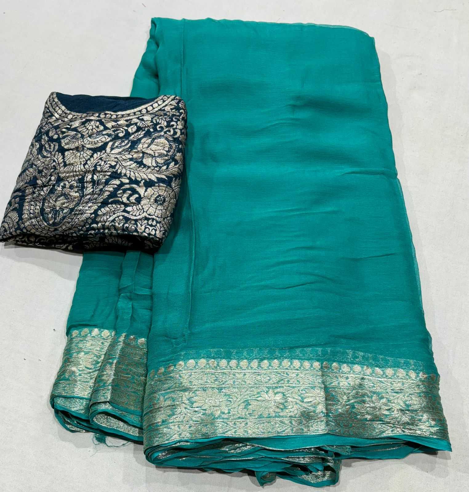 YNF PURE CHIFFON RIN152 NSD66 SAREES WHOLESALE LADIES CHIFFON LACE BORDER ZARI BORDER SAREES MANUFACTURER