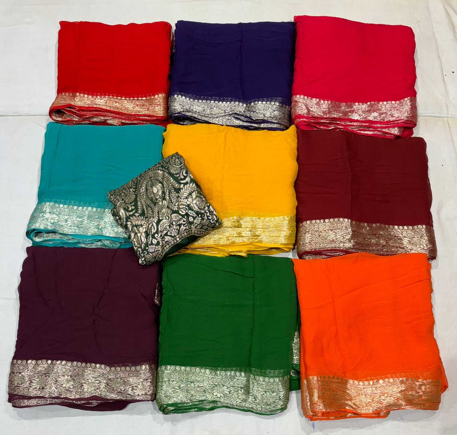 YNF PURE CHIFFON RIN152 NSD66 SAREES WHOLESALE LADIES CHIFFON LACE BORDER ZARI BORDER SAREES MANUFACTURER