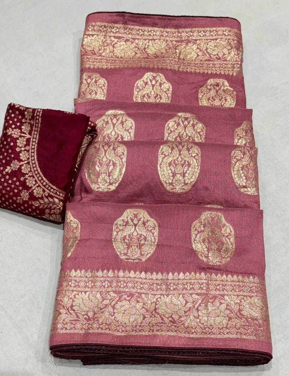 YNF PURE JORHAT RIN152 NSD70 SAREES WHOLESALE LADIES BUTTA ZARI BORDER ZARI SAREES MANUFACTURER