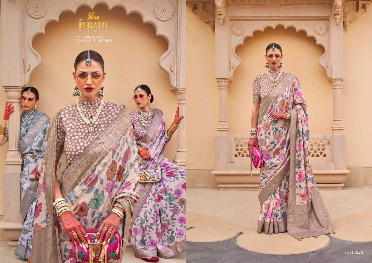 YNF PURE SILK KESH113 Pushpvatika CLOTHING BRANDS WHOLESALE TRIRATH SAREES MANUFACTURER