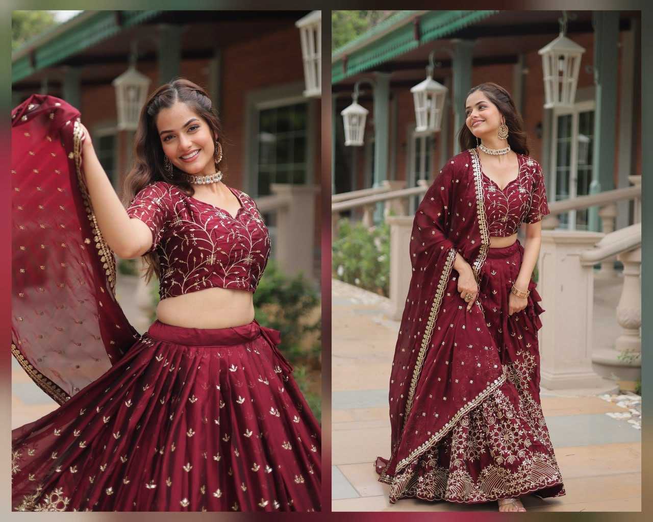 YNF RANGOLI SILK KESH215 5038 LEHENGAS WHOLESALE SILK WEDDING EMBROIDERED LEHENGAS MANUFACTURER