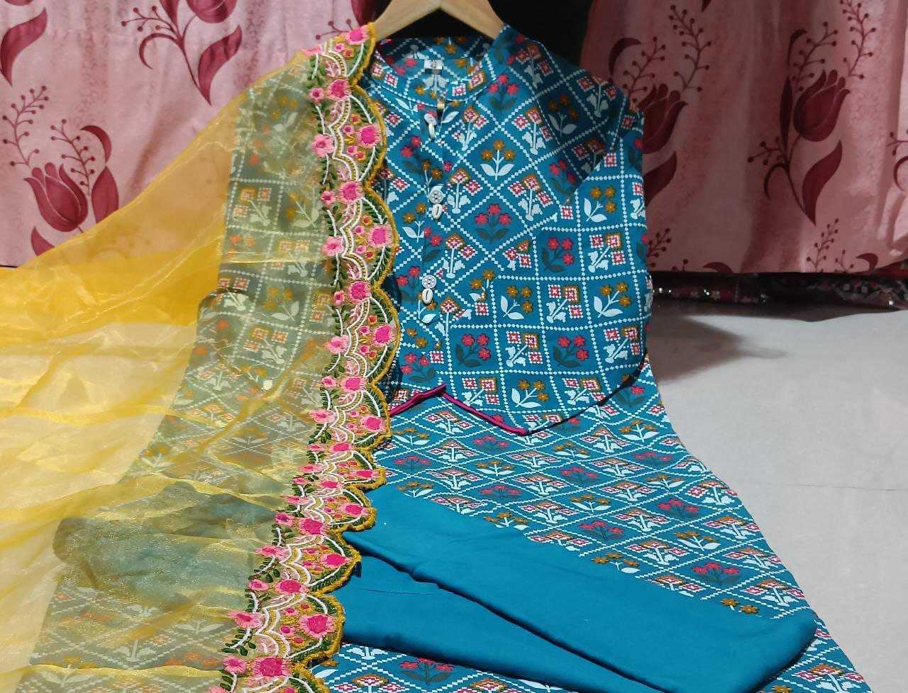 YNF RAYON KESH179 AHB69 SUITS & DREESRES WHOLESALE PRINTED PARTY WEAR LONG KURTIS BLUE SALWAR SUITS MANUFACTURER