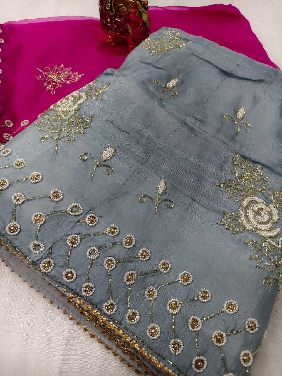 YNF SILK KESH179 AHB95 LEHENGAS WHOLESALE TRADITIONAL LEHENGA SILK LEHENGA RAJAWADA LEHENGA MANUFACTURER