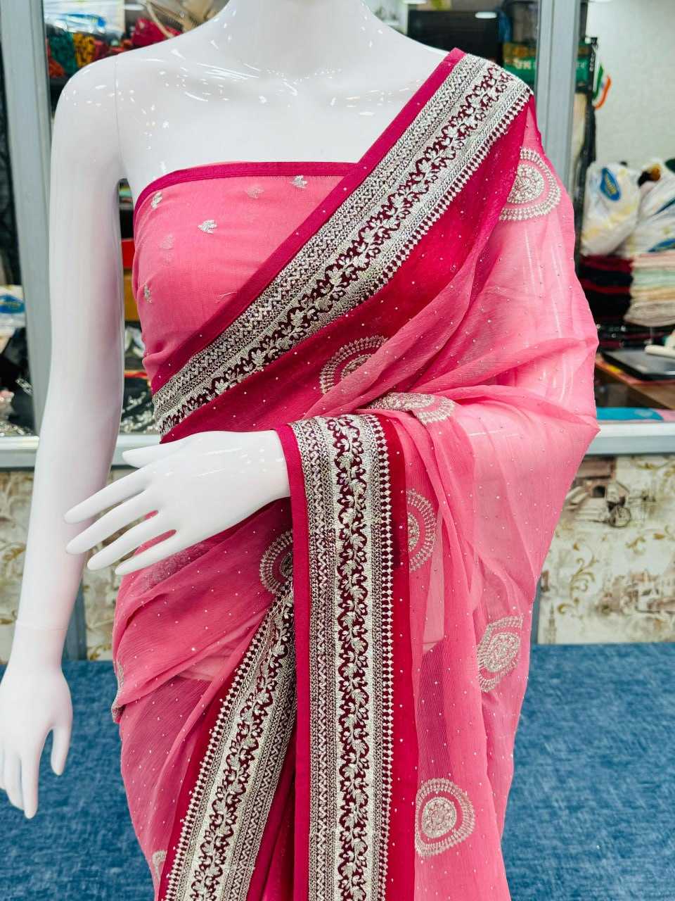 YNF SIMAR SILK  KESH114 3405 SAREES WHOLESALE DESIGNER FANCY WEDDING PARTY WEAR SAREES MANUFACTURER