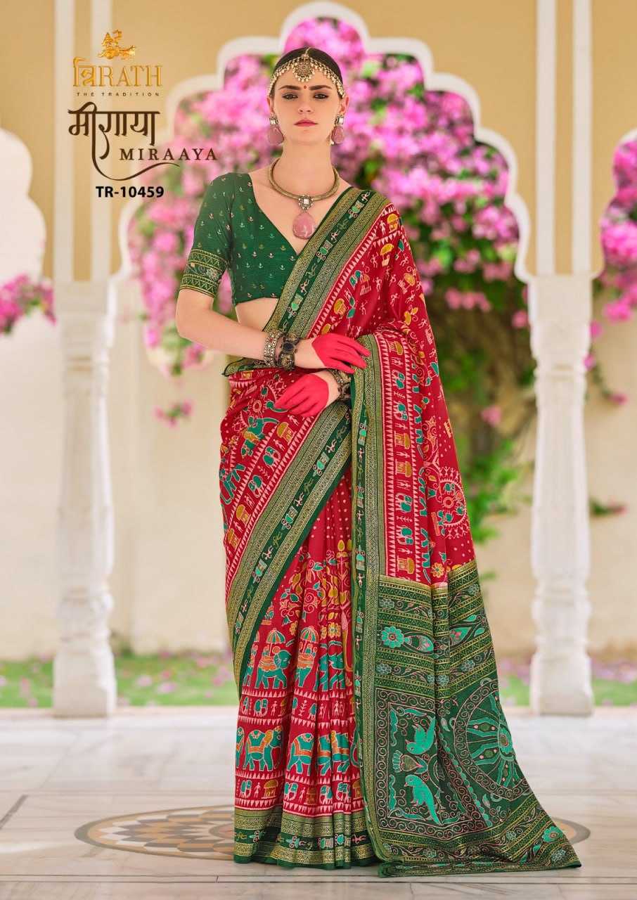 YNF SOFT SILK TRIRATH KESH235 MIRAAYA CLOTHING BRANDS WHOLESALE SAREES MANUFACTURER