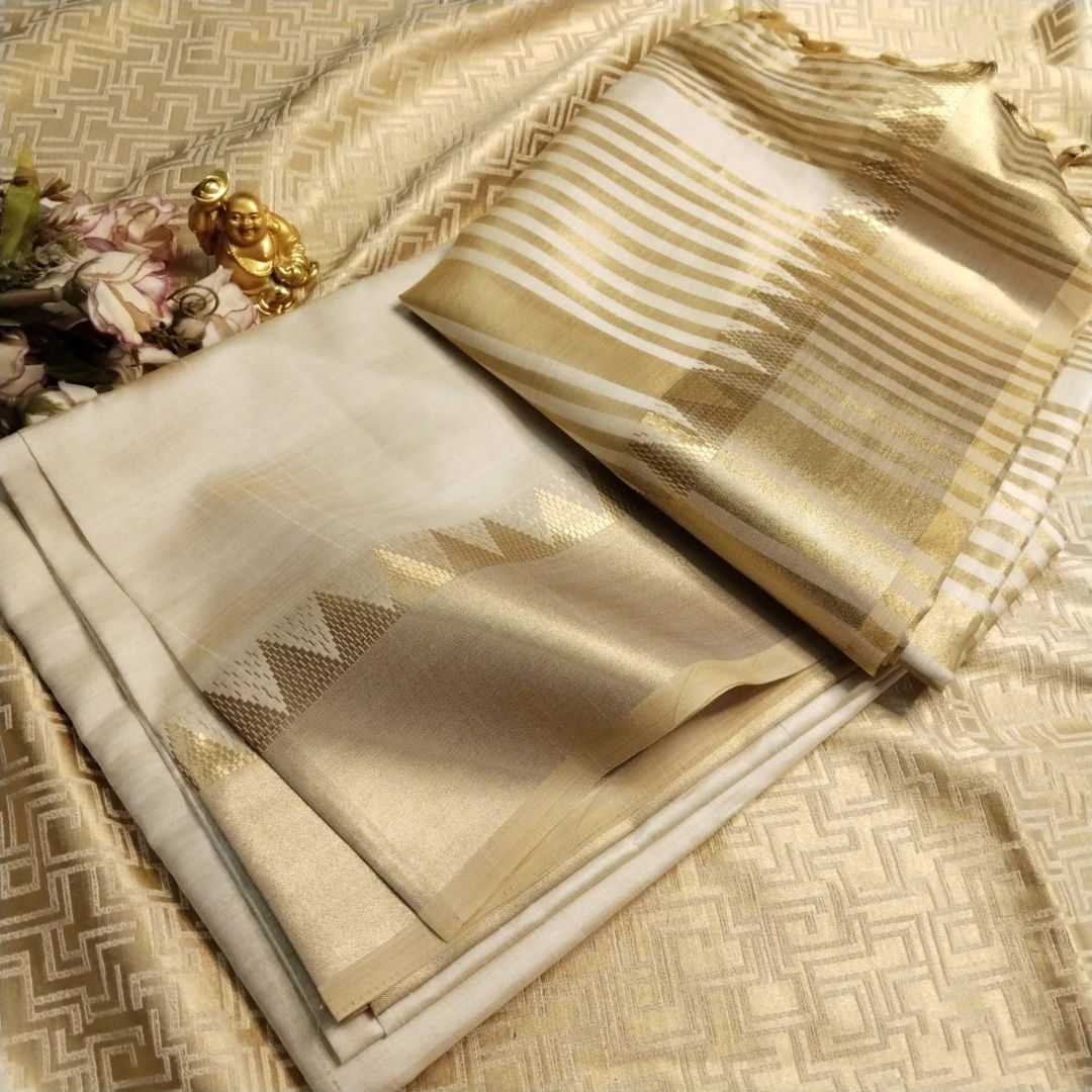 YNF ASSAM SILK KESH171 RIS06 SILK SAEES WHOLESALE PARTY WEAR SILK GOLDEN SILK ZARI BOIRDER SILK SAREES MANUFACTURER