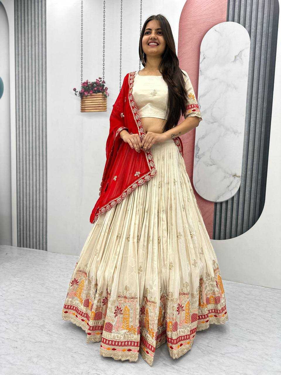 YNF BANARASI SOFT SILK KESH120 209 LEHENGAS WHOLESALE DESINGER TRADITIONAL EMBROIDERED WEDDING LEHENGA MANUFACTURER