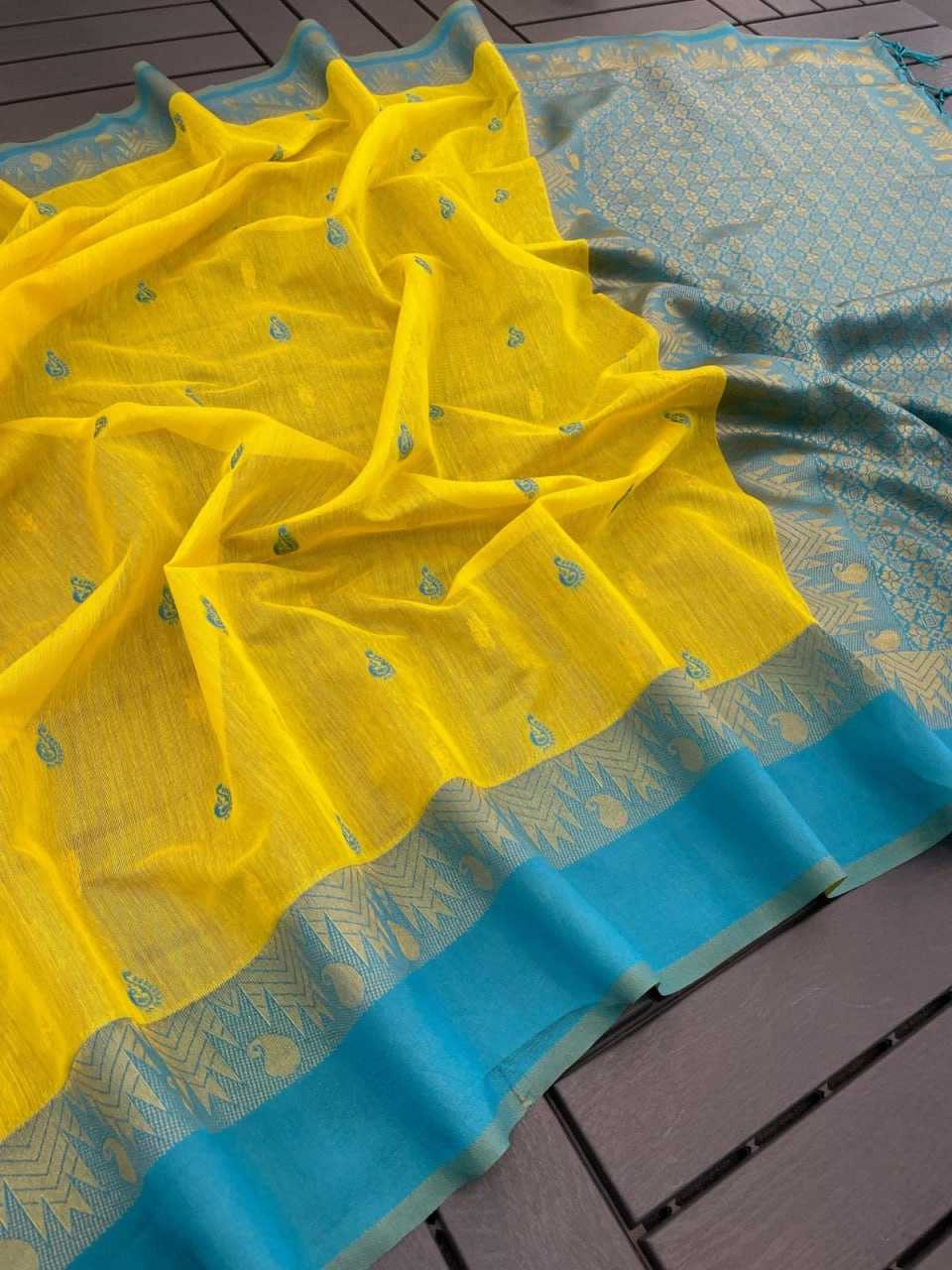 YNF COTTON KESH161 TRM10 SAREES WHOLESALE PRINTED COTTON SEQUENCE OFFICE WEAR SAREES MANUFACTURER