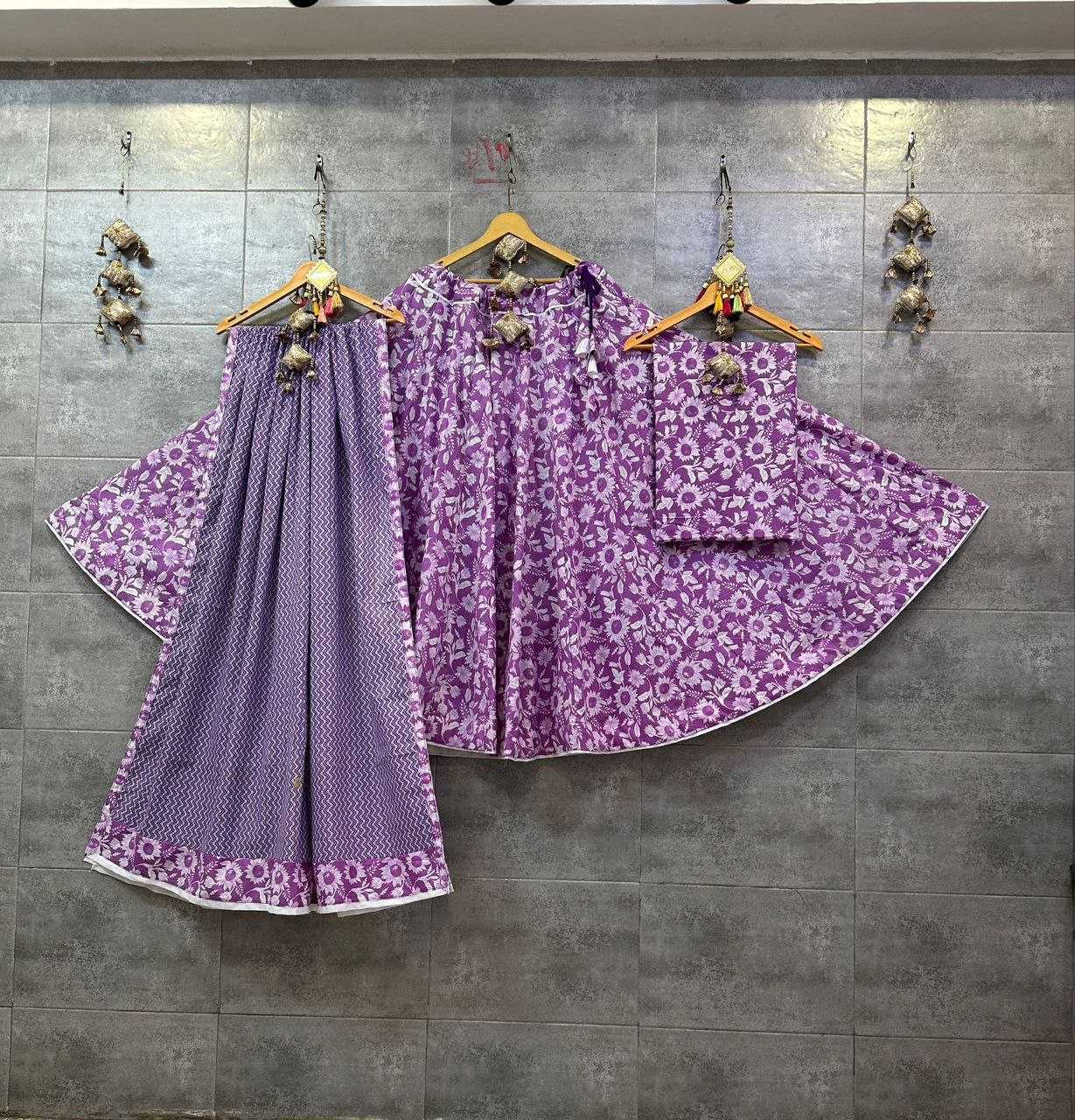 YNF COTTON KESH179 AHB119 LEHENGAS WHOLESALE TRADITIONAL PRINTED CHANIYTA CHOLI LEHENGAS MANUFACTURER