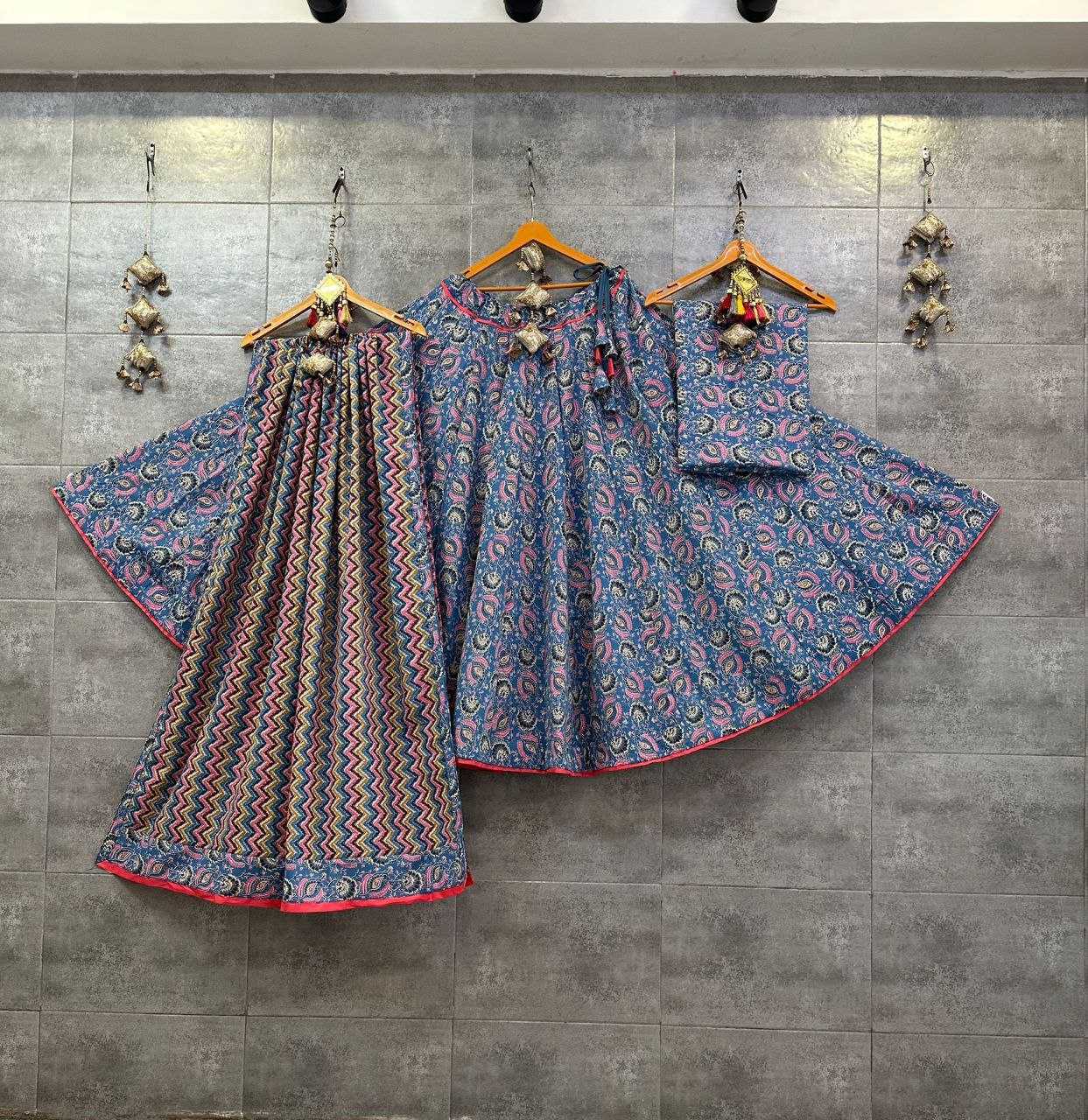 YNF COTTON KESH179 AHB119 LEHENGAS WHOLESALE TRADITIONAL PRINTED CHANIYTA CHOLI LEHENGAS MANUFACTURER