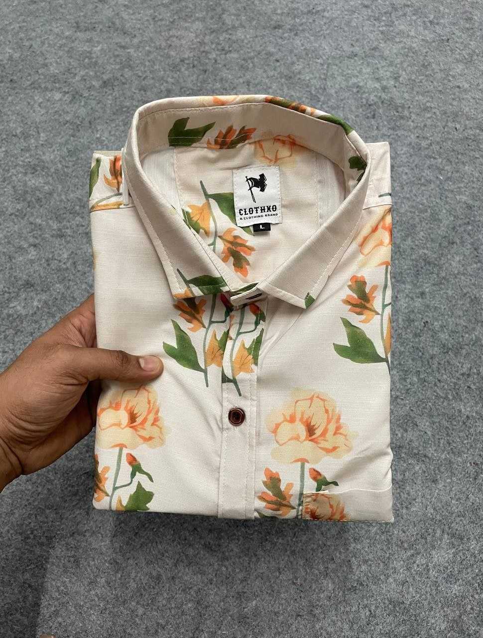 YNF COTTON KESH278 SPS17 KFB Shirt WHOLESALE HALF SLEEVE SPRINTED DESIGNER BEACH SHIRTS MENS WEAR MANUFACTURER