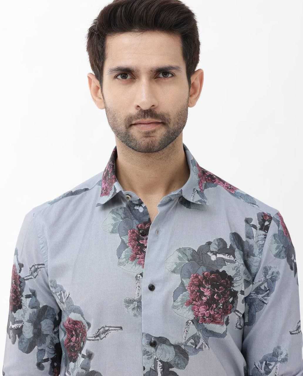 YNF COTTON KESH278 SPS51 KFB Shirt WHOLESALE HALF SLEEVE PRINTED DESIGNER MENS WEAR MANUFACTURER