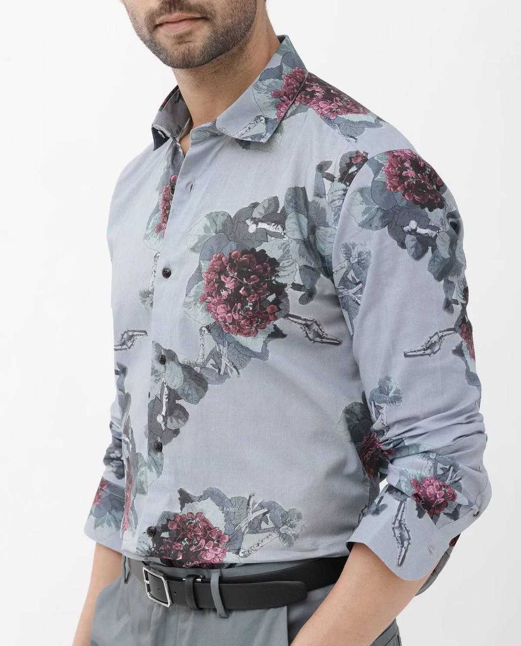 YNF COTTON KESH278 SPS51 KFB Shirt WHOLESALE HALF SLEEVE PRINTED DESIGNER MENS WEAR MANUFACTURER