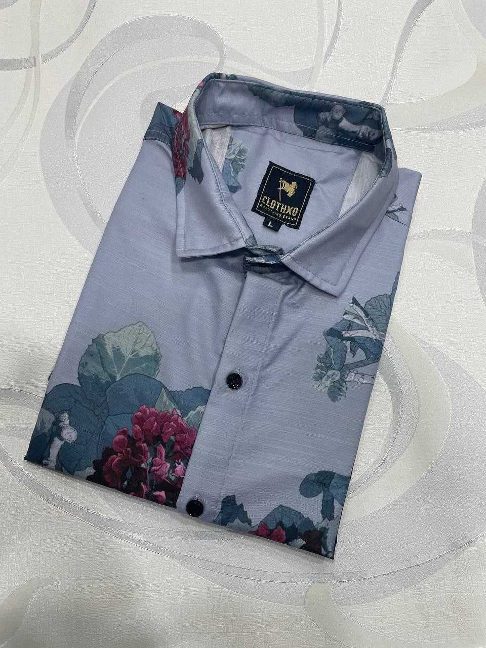 YNF COTTON KESH278 SPS51 KFB Shirt WHOLESALE HALF SLEEVE PRINTED DESIGNER MENS WEAR MANUFACTURER