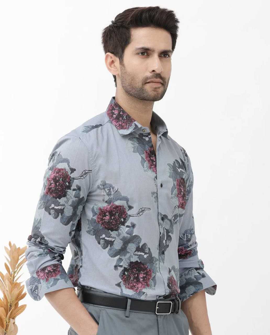 YNF COTTON KESH278 SPS51 KFB Shirt WHOLESALE HALF SLEEVE PRINTED DESIGNER MENS WEAR MANUFACTURER