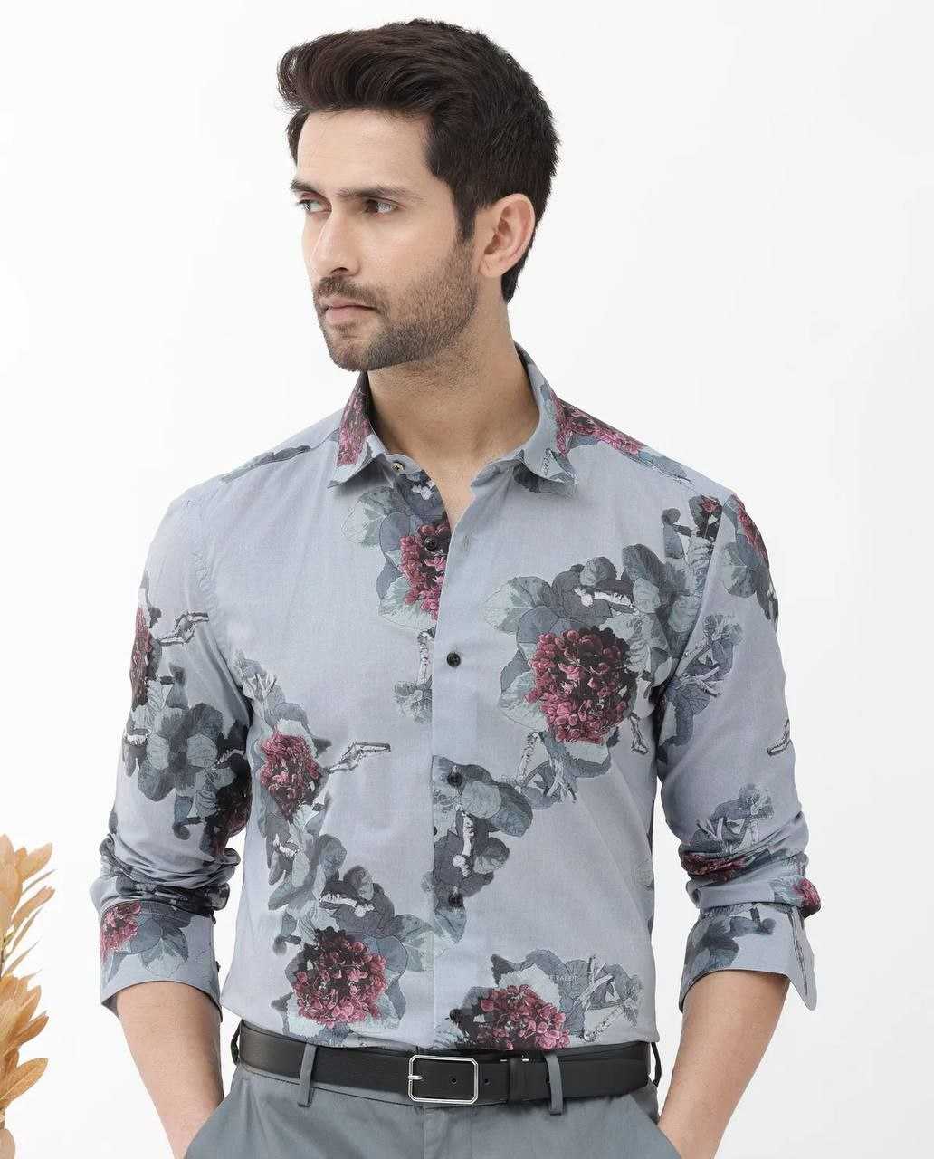 YNF COTTON KESH278 SPS51 KFB Shirt WHOLESALE HALF SLEEVE PRINTED DESIGNER MENS WEAR MANUFACTURER