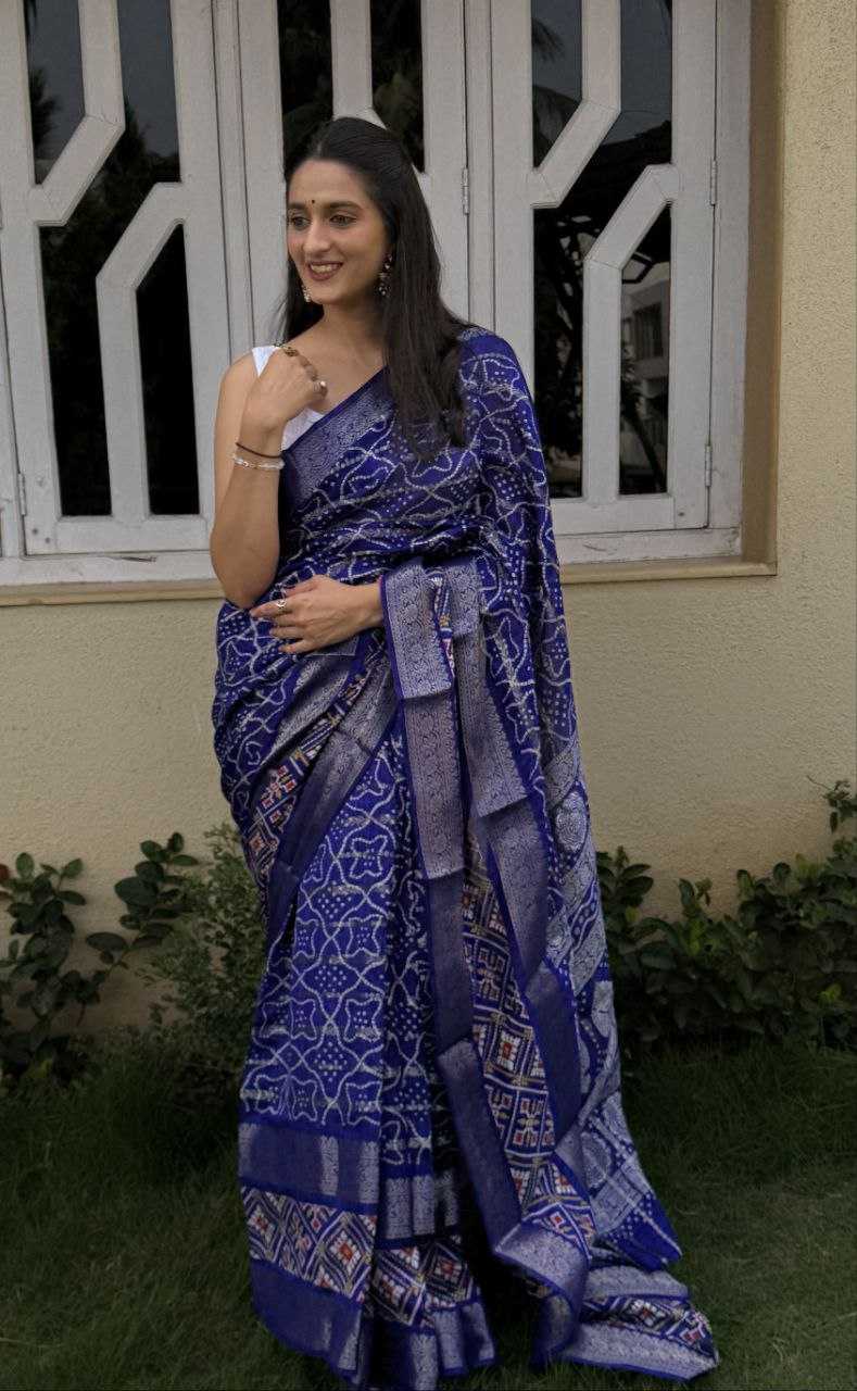 YNF COTTON SILK KESH117 RWC47 SAREES WHOLESALE SILK ZARI BORDER SILK COTTON FESTIVE BLUE SAREES MANUFACTURER