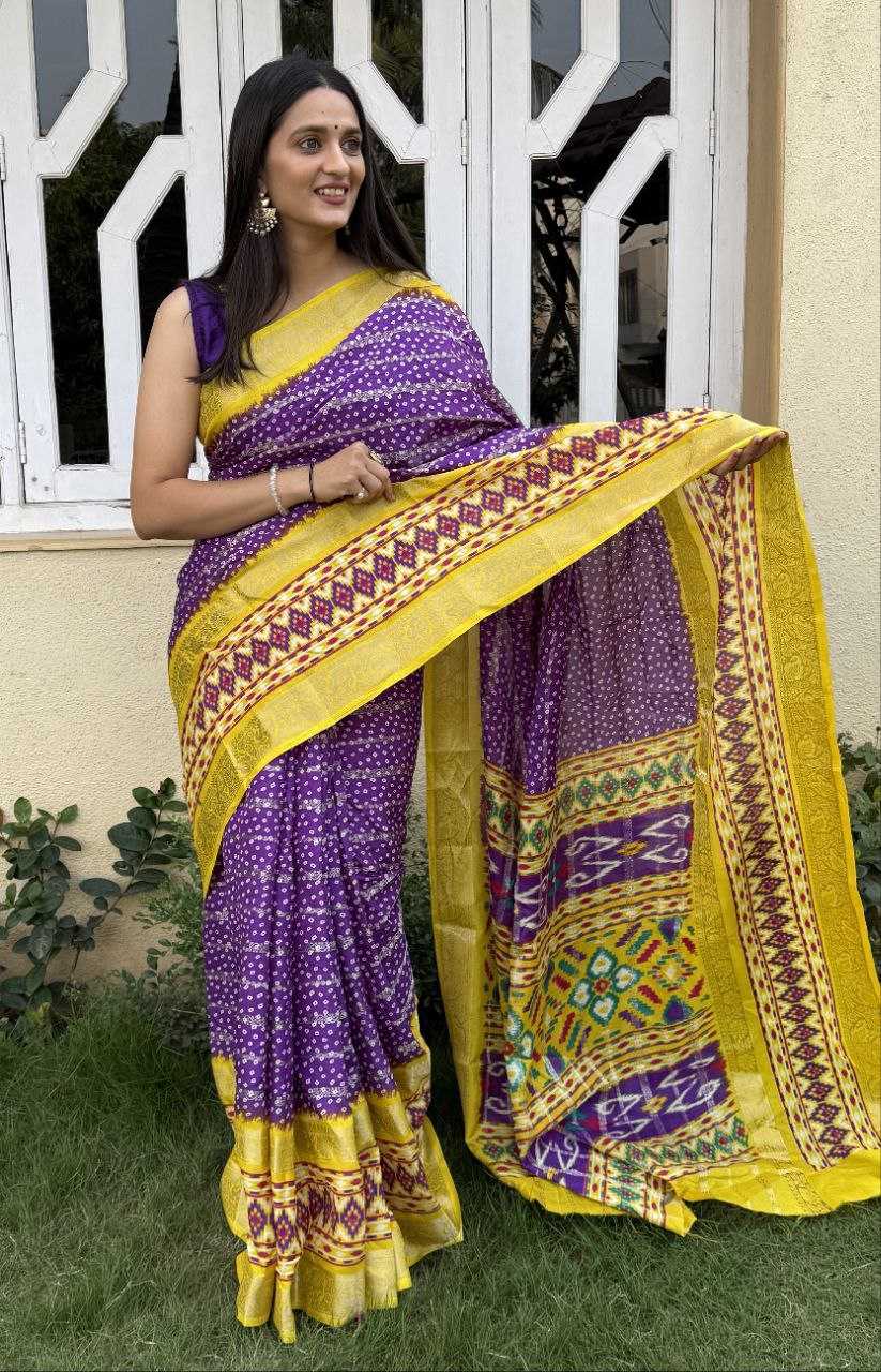 YNF COTTON SILK KESH117 RWC54 SILK SAREES WHOLESALE COTTON SILK UNIFORM BANDHANI SAREES MANUFACTURER