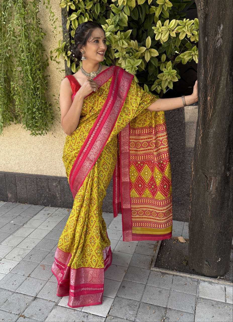 YNF DOLA SILK KESH117 RWC70 SILK SAREES WHOLESALE DOLA SILK ZARI BORDER SILK YELLOW SILK SAREES MANUFACTURER