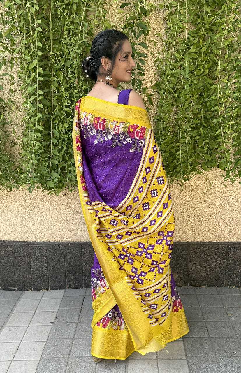 YNF DOLA SILK KESH117 RWC74 SILK SAREES WHOLESALE DOLA SILK PURE ZARI SILK PURPLE SILK SAREES MANUFACTURER