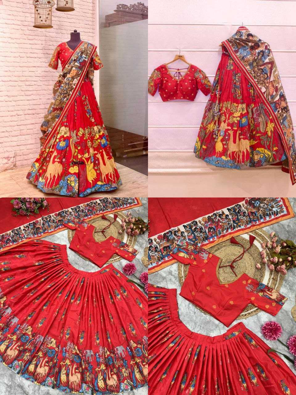 YNF DOLA SILK KESH188 9244 LEHENGAS WHOLESALE SILK WEDDING PRINTED LEHENGAS WITH DUPATTA AND BLOUSE MANUFACTURER