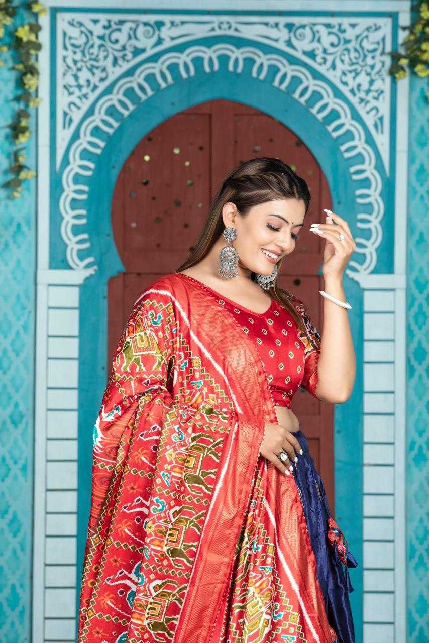 YNF DOLA SILK RIN119 7070 LEHENGAS WHOLESALE SILK WEDDING PRINTED LEHENGAS WITH BLOUSE AND DUPATTA MANUFACTURER