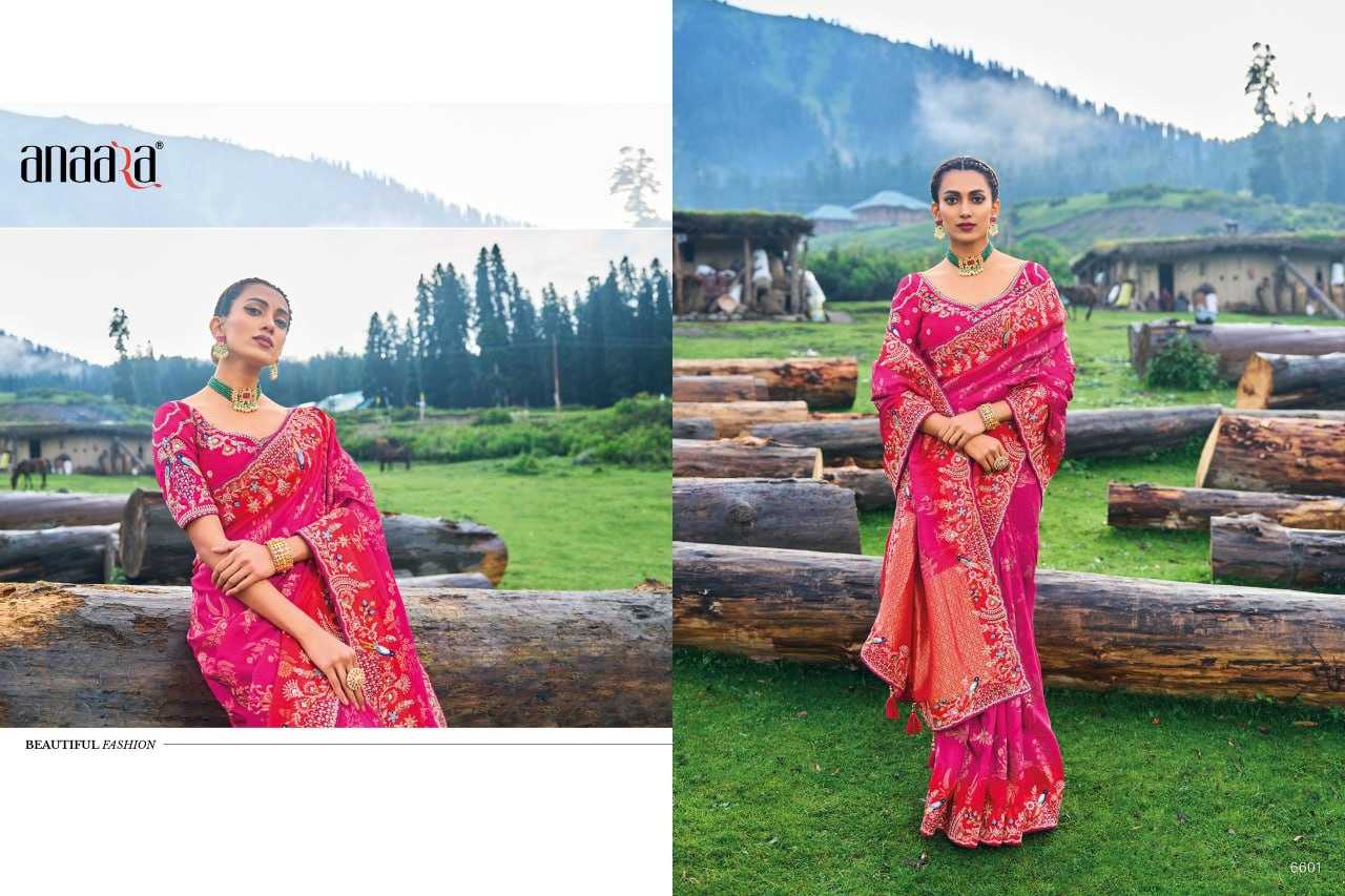 YNF DOLA SILK TATHASTU KESH113 Anaara 6601 CLOTHING BRANDS WHOLESALE SAREES MANUFACTURER